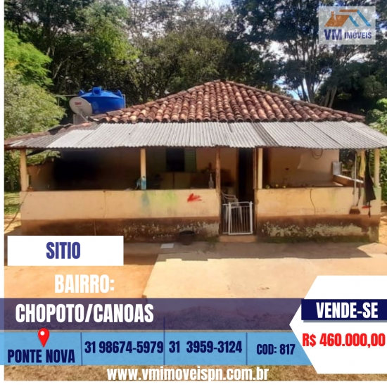 SITIO A VENDA