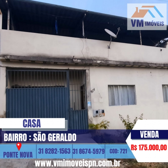 CASA NO S&Atilde;O GERALDO