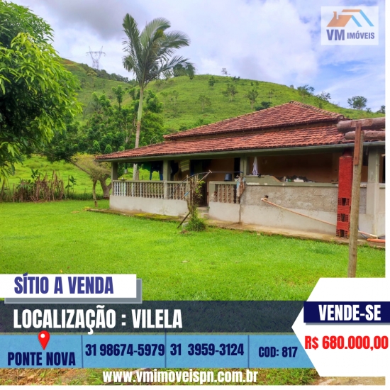 s&iacute;tio vilela R$ 680.000,00