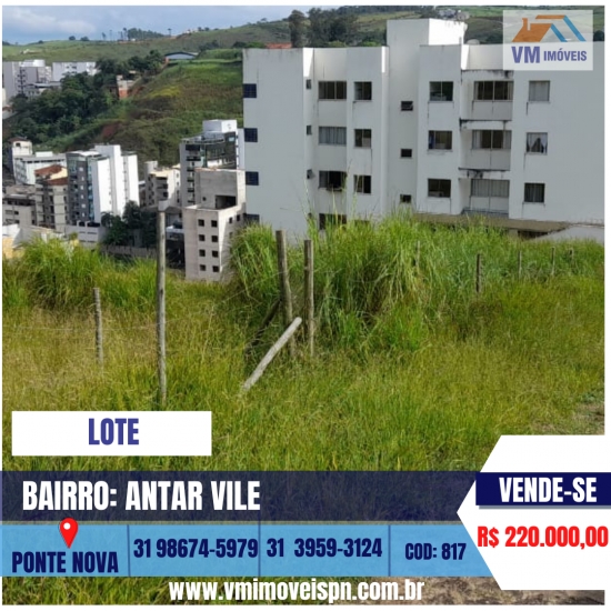 LOTE A VENDA
