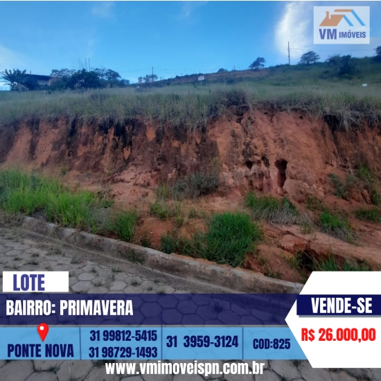 LOTE A VENDA