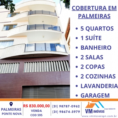 COBERTURA EM PALMEIRAS